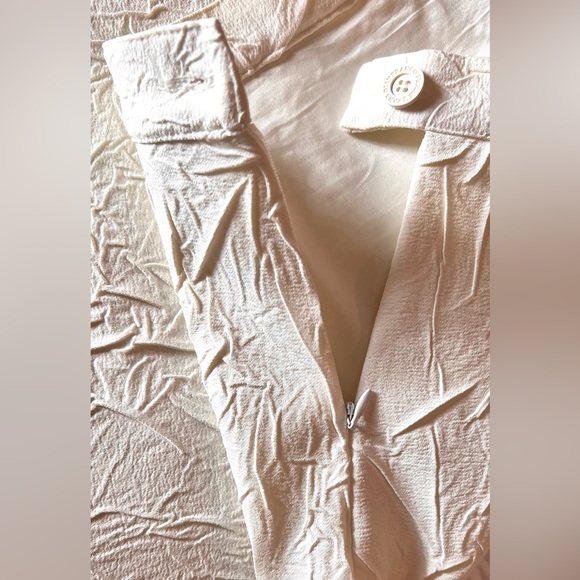 Gianfranco Ferre Italian Skirt, Off White-Rare-Size 30/44 Med-Good Vintage Cond, - Picture 5 of 13